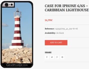 Case for Iphone 6/6S - Caribbean Lighthouse